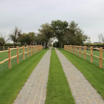 Wat is het verschil tussen geïmpregneerde grenen palen en Robinia palen?